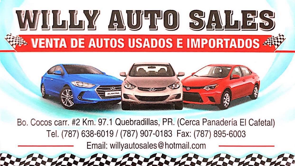 WILLY AUTO SALES, Puerto Rico